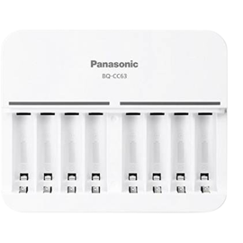 Panasonic Eneloop BQ-CC63 batteriladdare (8 AA- / AAA-batterier)